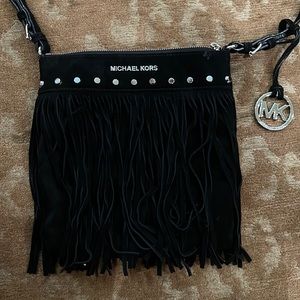 Michael Kors Suede Crossbody